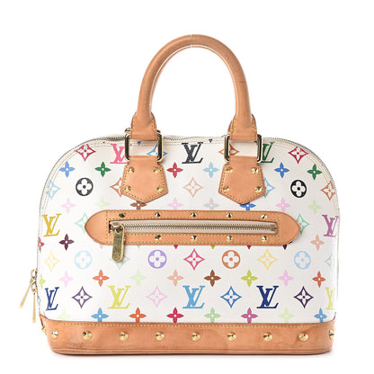 Louis Vuitton Monogram Multicolor Alma White 1 of 10