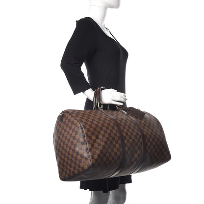Louis Vuitton Damier Ebene Keepall 50 2 of 15