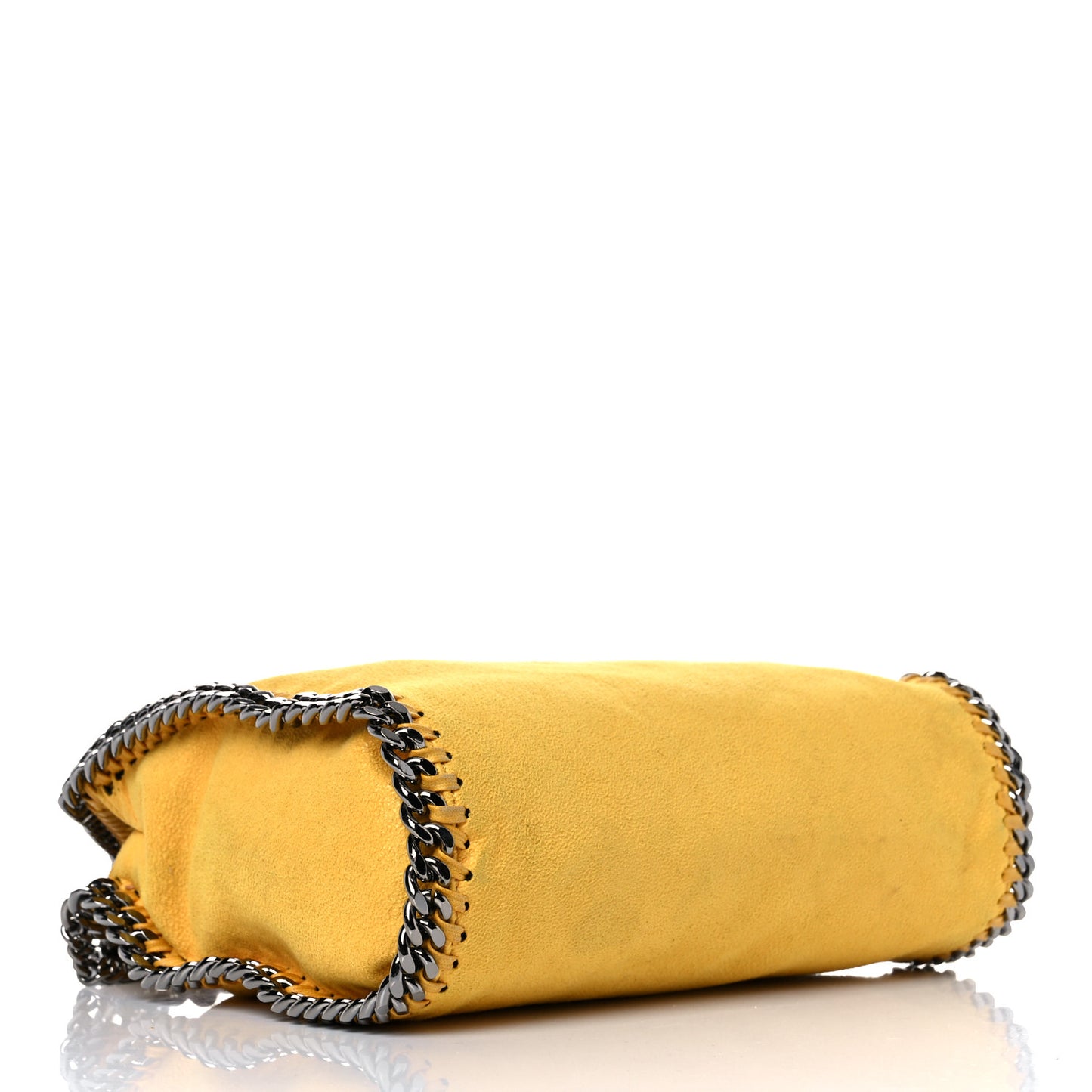 Shaggy Deer Falabella Mini Fold Over Tote Yellow