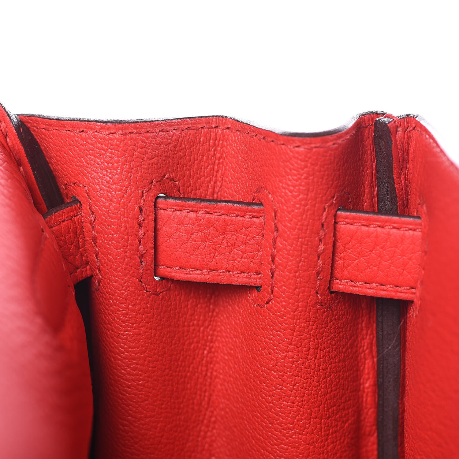 Hermes Taurillon Clemence Kelly Ado Backpack Rouge De Coeur 14 of 22