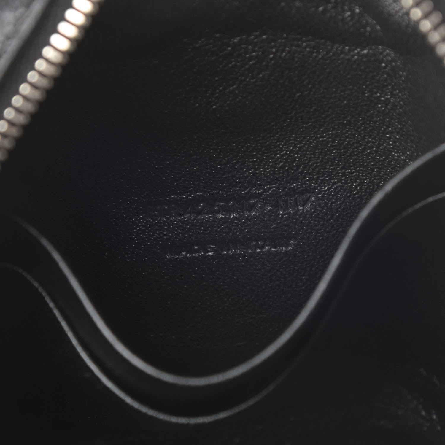 Saint Laurent Calfskin Crocodile Embossed Monogram Blogger Bag Black 7 of 12