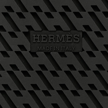 Hermes Calfskin Womens Empire Sandals 37 Black 8 of 9