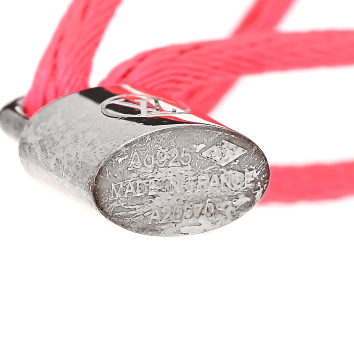 Louis Vuitton X UNICEF Sterling Silver Lockit Bracelet Freesia 3 of 5