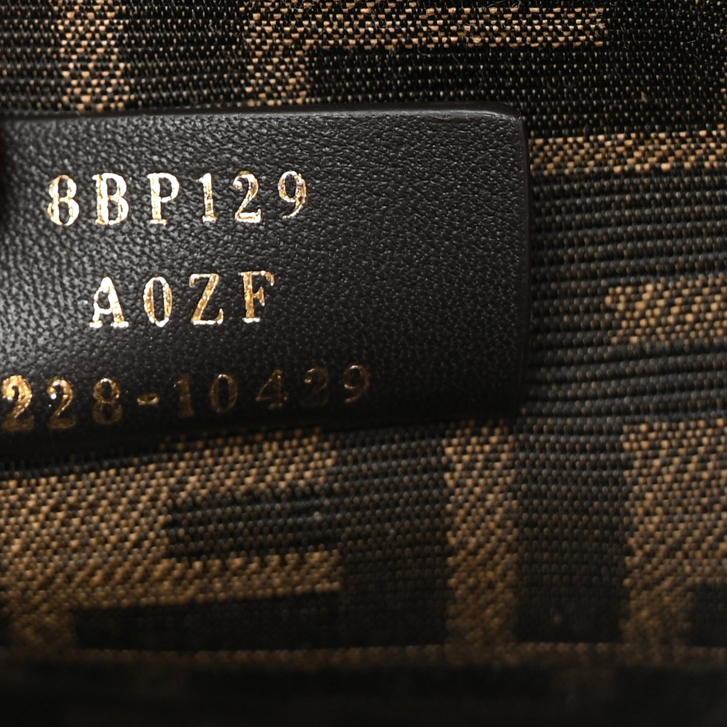 Snakeskin Small Fendi First Dark Grey