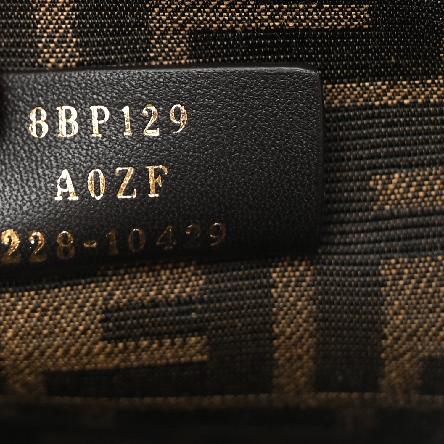 Fendi Snakeskin Small Fendi First Dark Grey 7 of 10