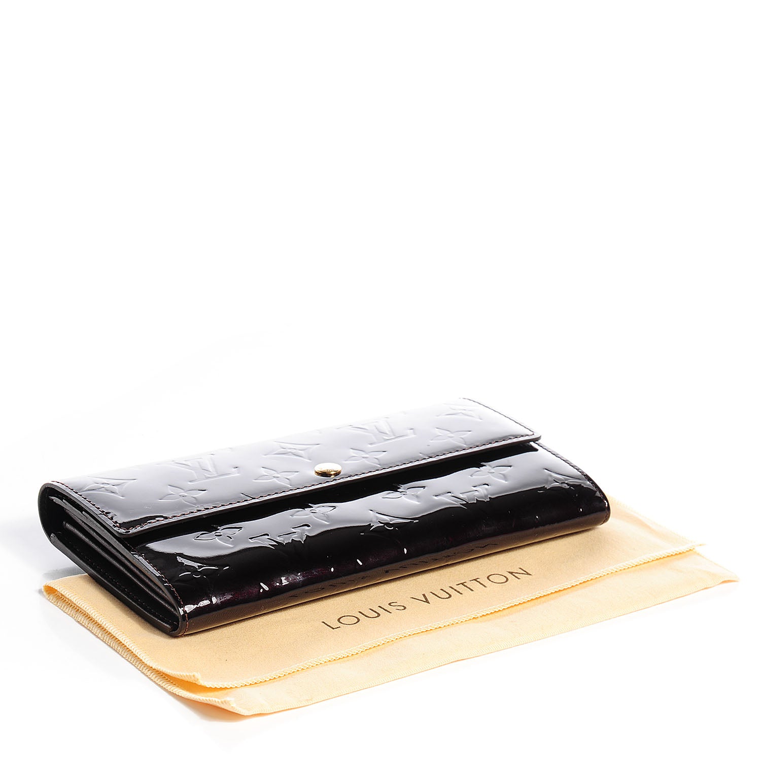 Louis Vuitton Vernis Sarah Wallet Amarante 4 of 8