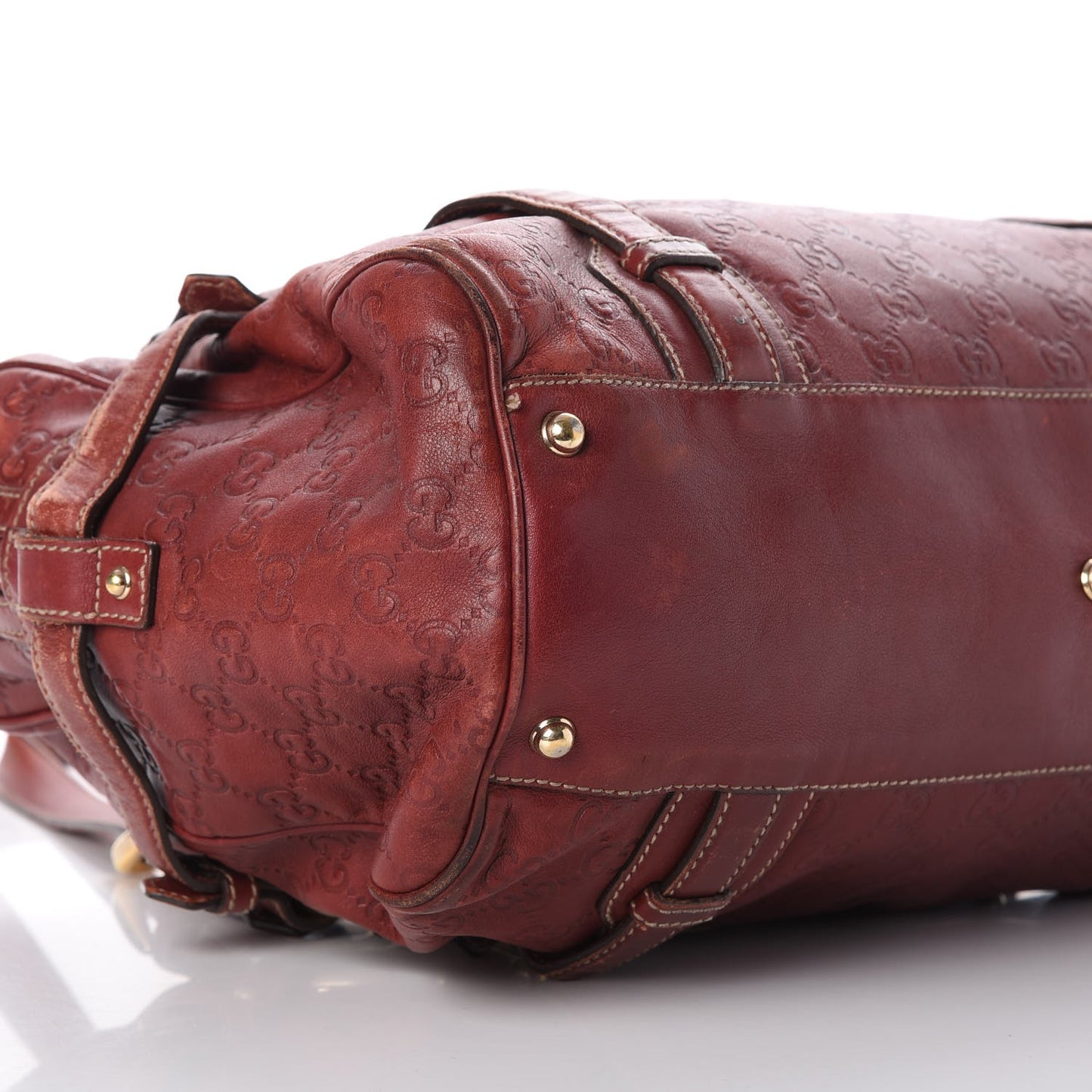 Guccissima 85th Anniversary Boston Rusty Red