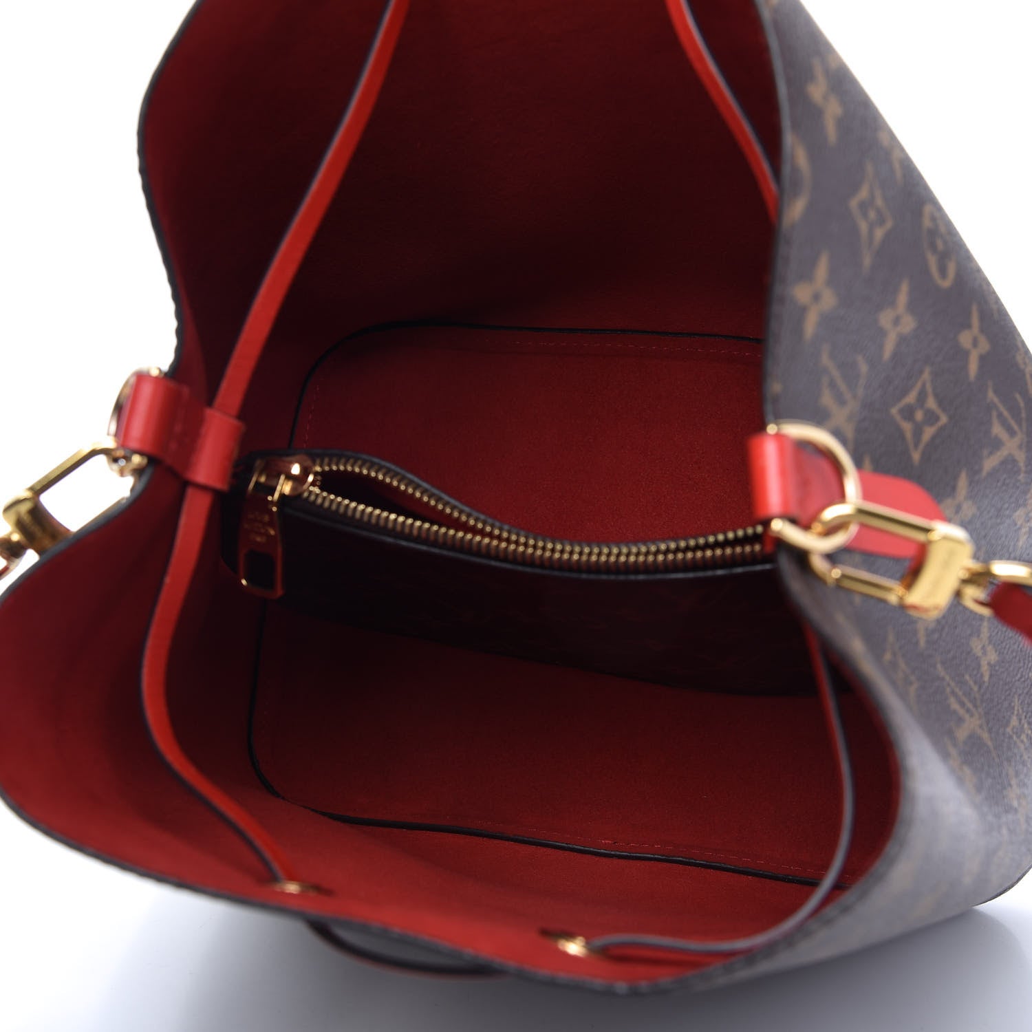 Louis Vuitton Monogram Neonoe MM Coquelicot 5 of 9