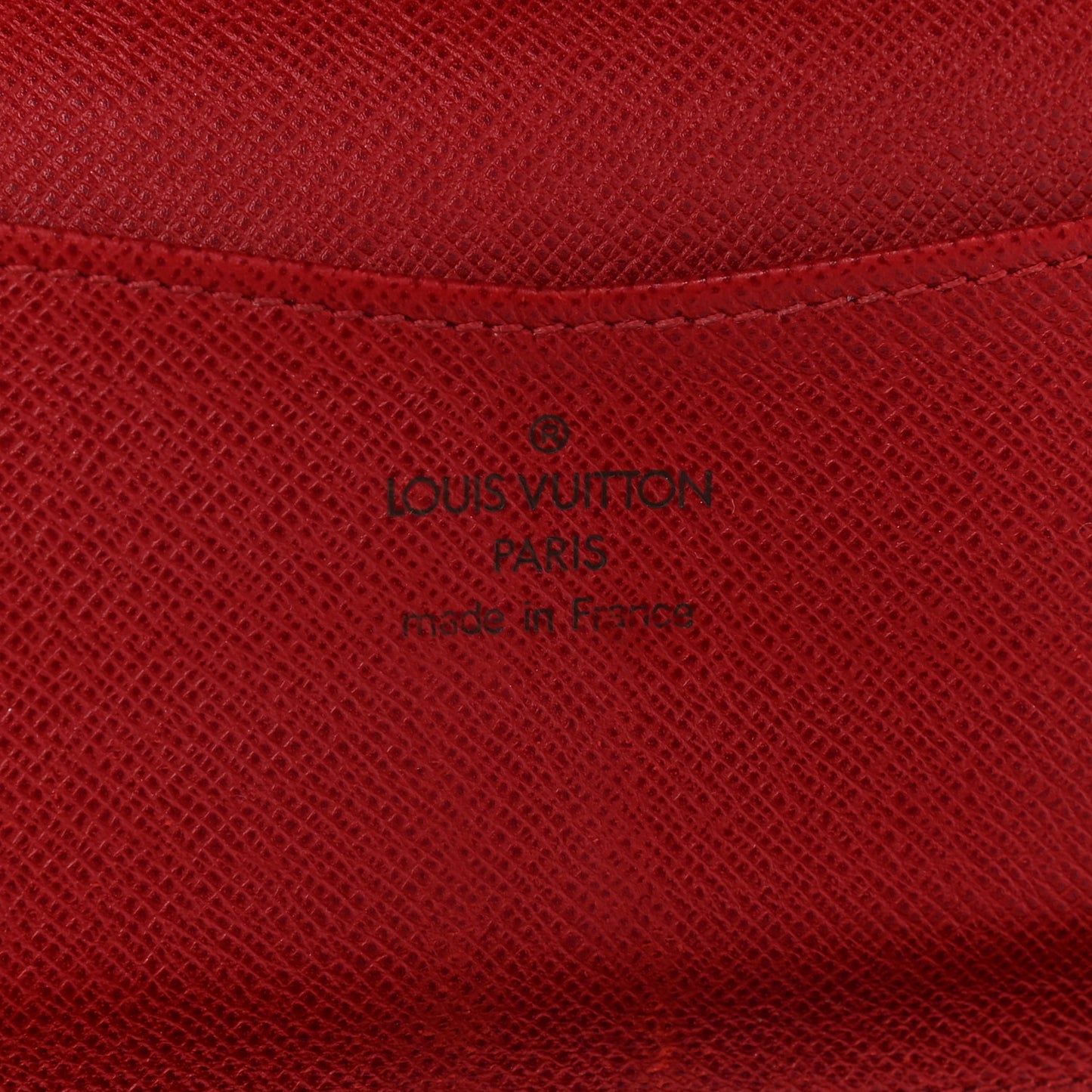 Monogram Josephine Wallet Red