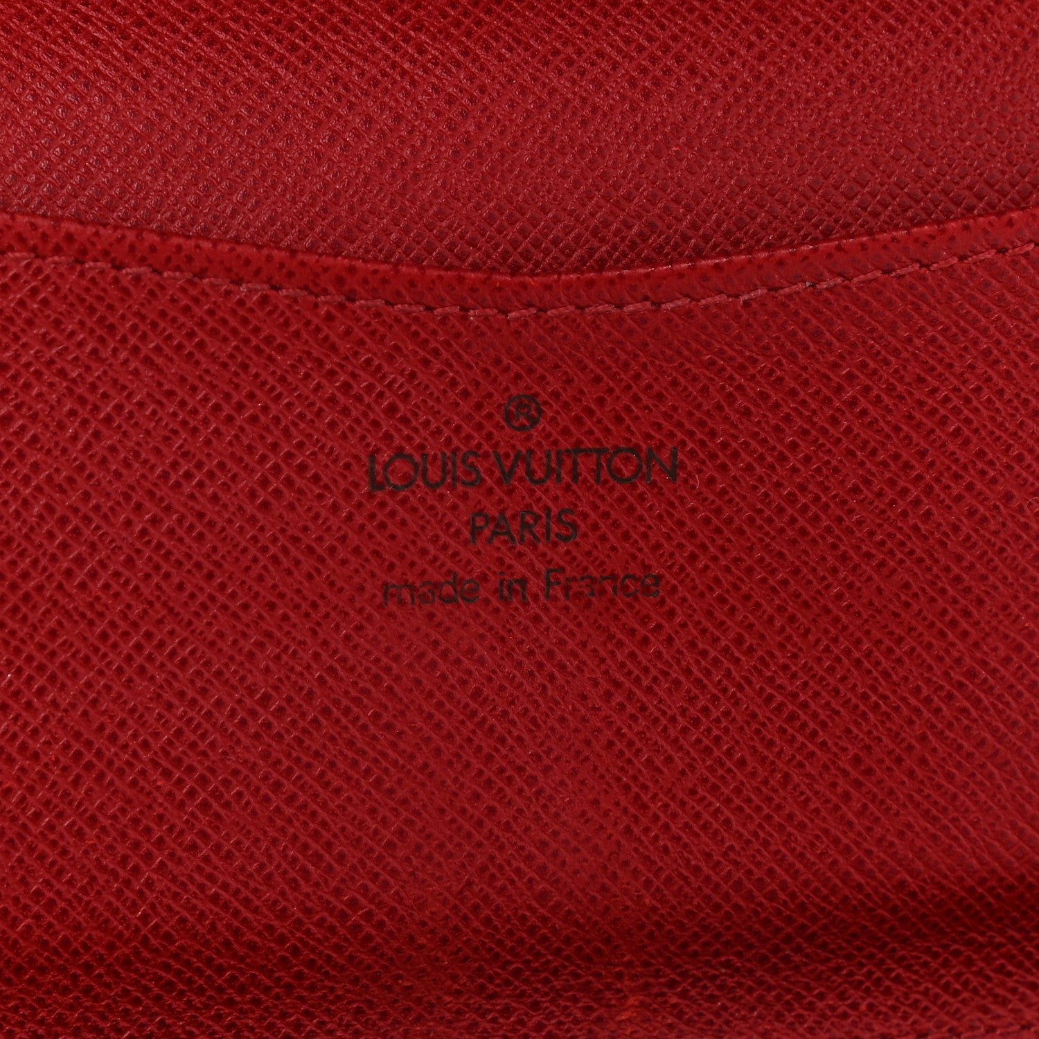 Louis Vuitton Monogram Josephine Wallet Red 17 of 18