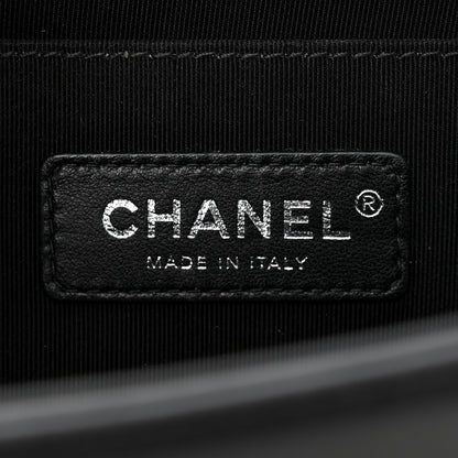 Chanel Calfskin Quilted Medium Boy Flap Black 6 of 11