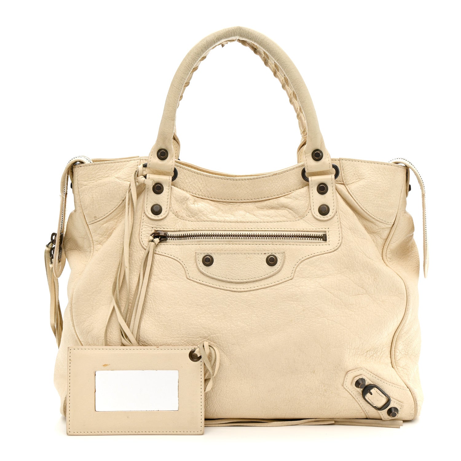 Balenciaga Agneau Classic Hardware Velo Nacre 4 of 37