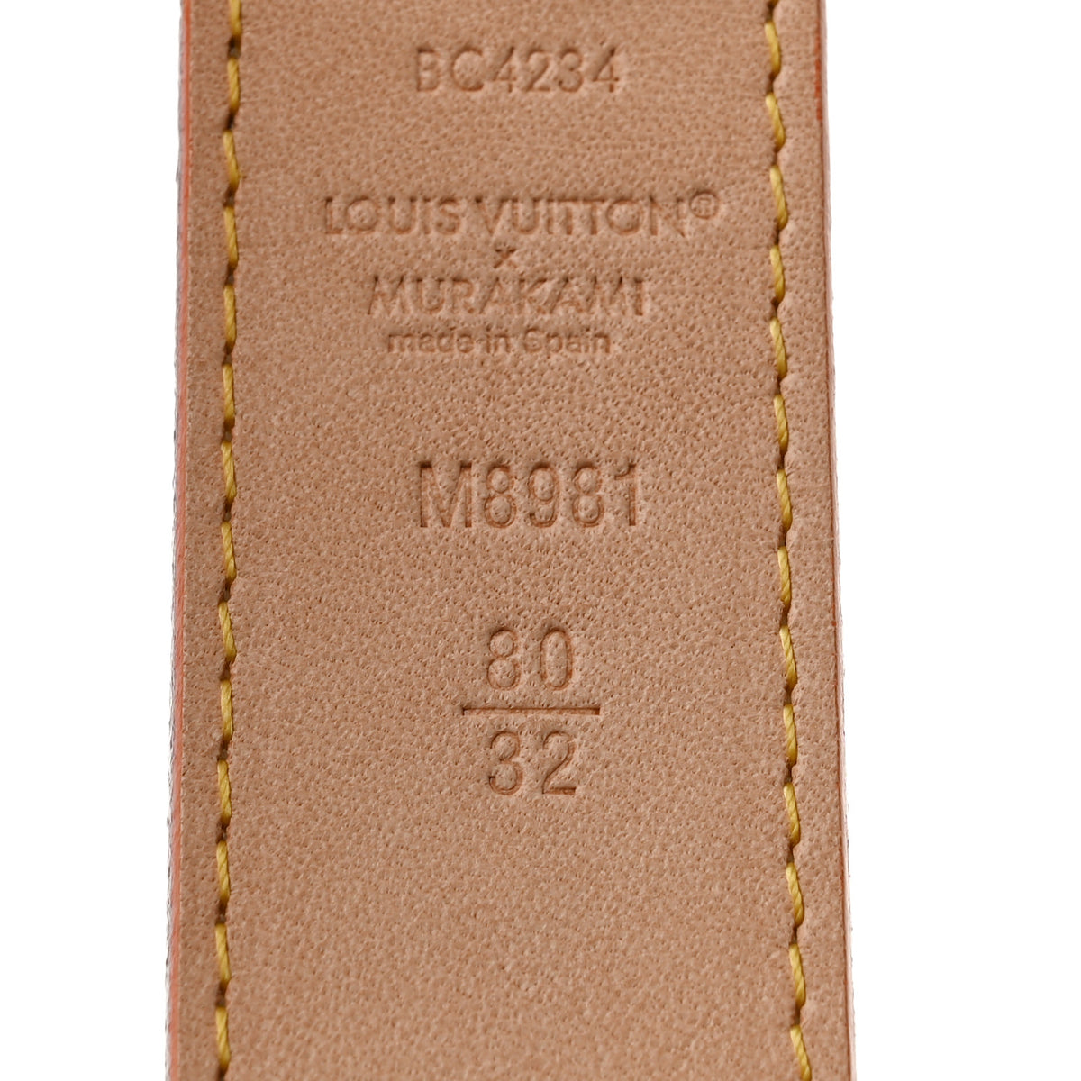 Louis Vuitton LV X TM Monogram Multicolor D Ring 80 32 Belt 3 of 6