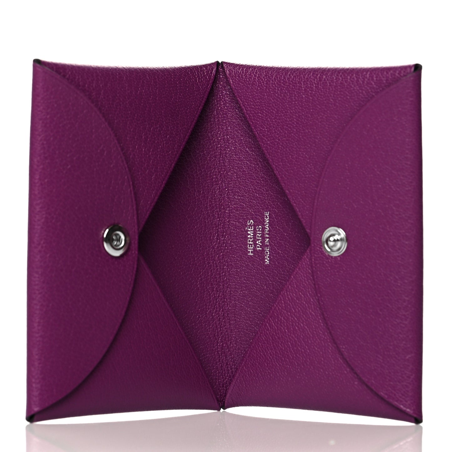 Chevre Mysore Calvi Card Case Anemone