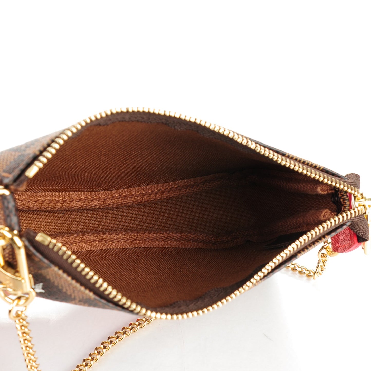 Damier Ebene 2015 Christmas Animation Mini Pochette Accessories