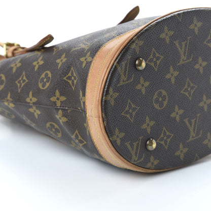 Louis Vuitton Monogram Petit Bucket 23 6 of 13