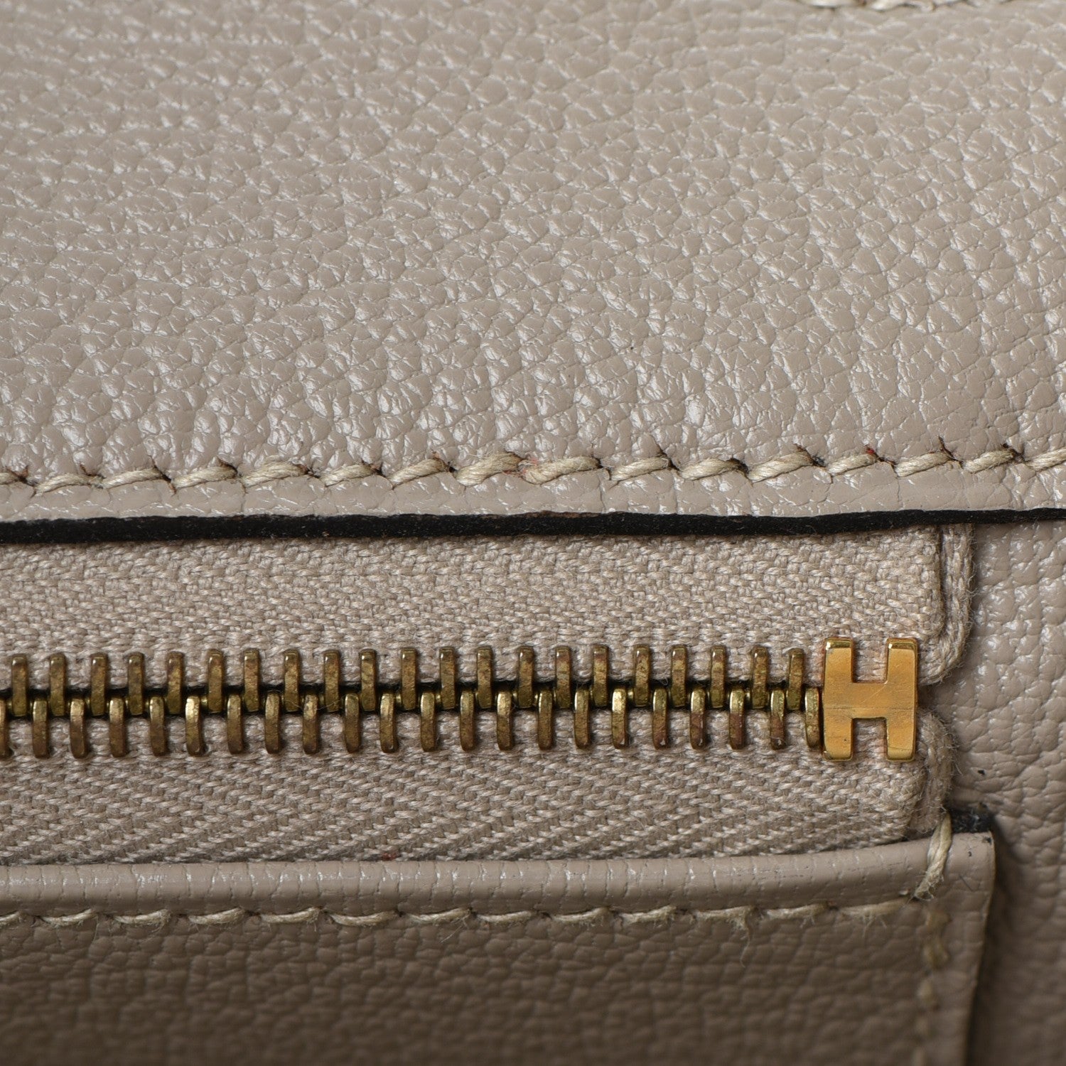 Hermes Togo Birkin 35 Gris Tourterelle 21 of 36