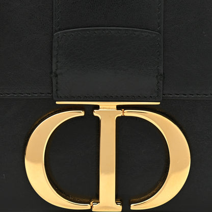 Christian Dior Crackled Lambskin 30 Montaigne Box Bag Black 7 of 13