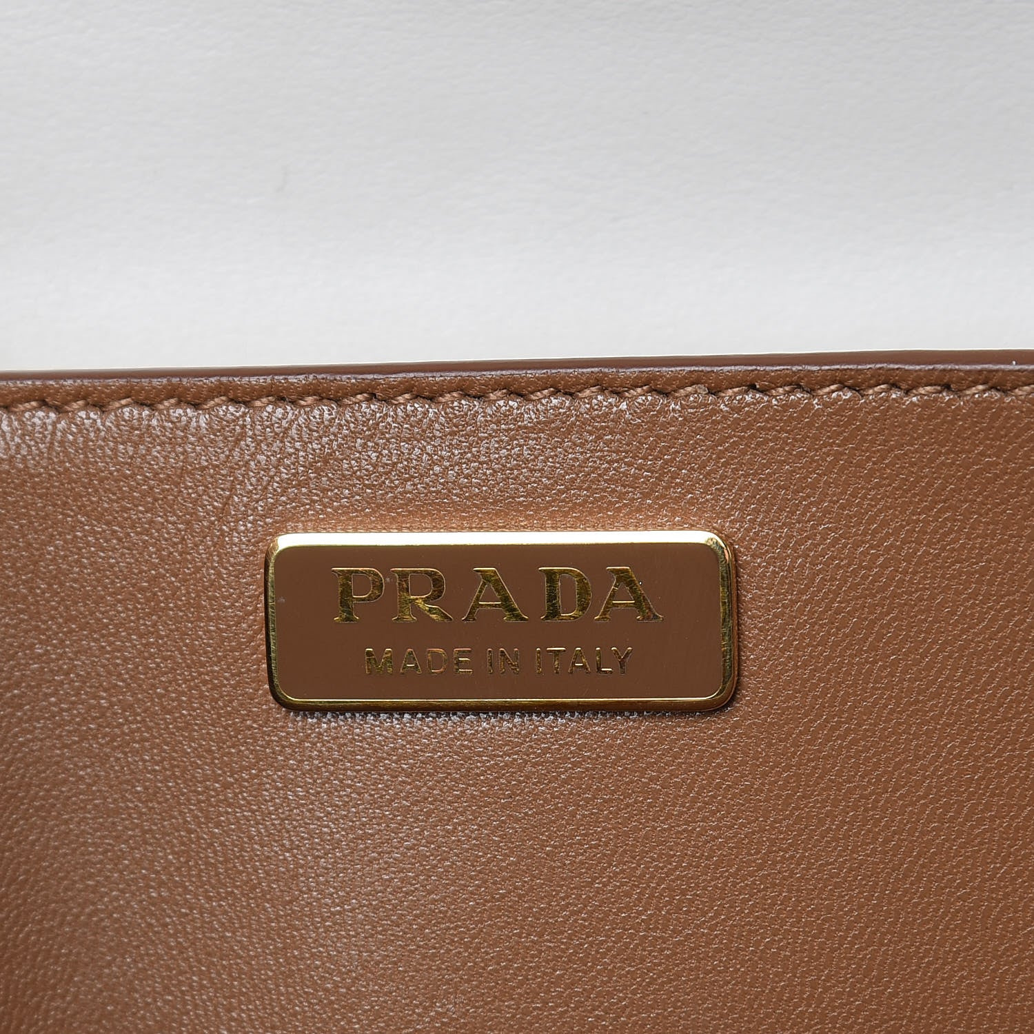Prada City Calf Saffiano Laser Cut Cahier Bag Talco 6 of 12