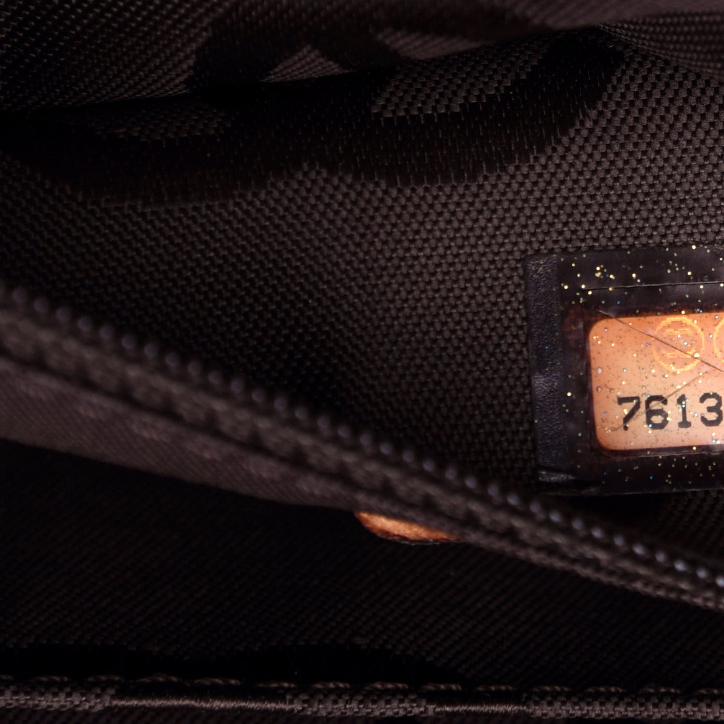 Caviar Square Stitched Medium Flap Brown