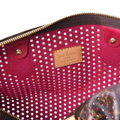 Louis Vuitton Monogram Perforated Speedy 30 Fuchsia 9 of 11