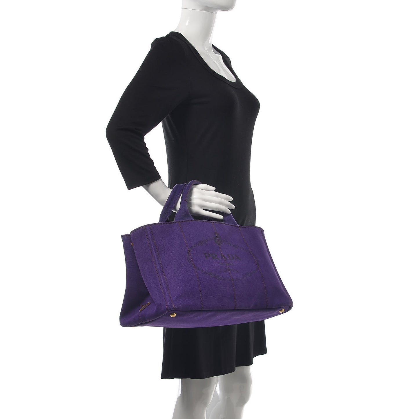 Canapa Logo Tote Viola