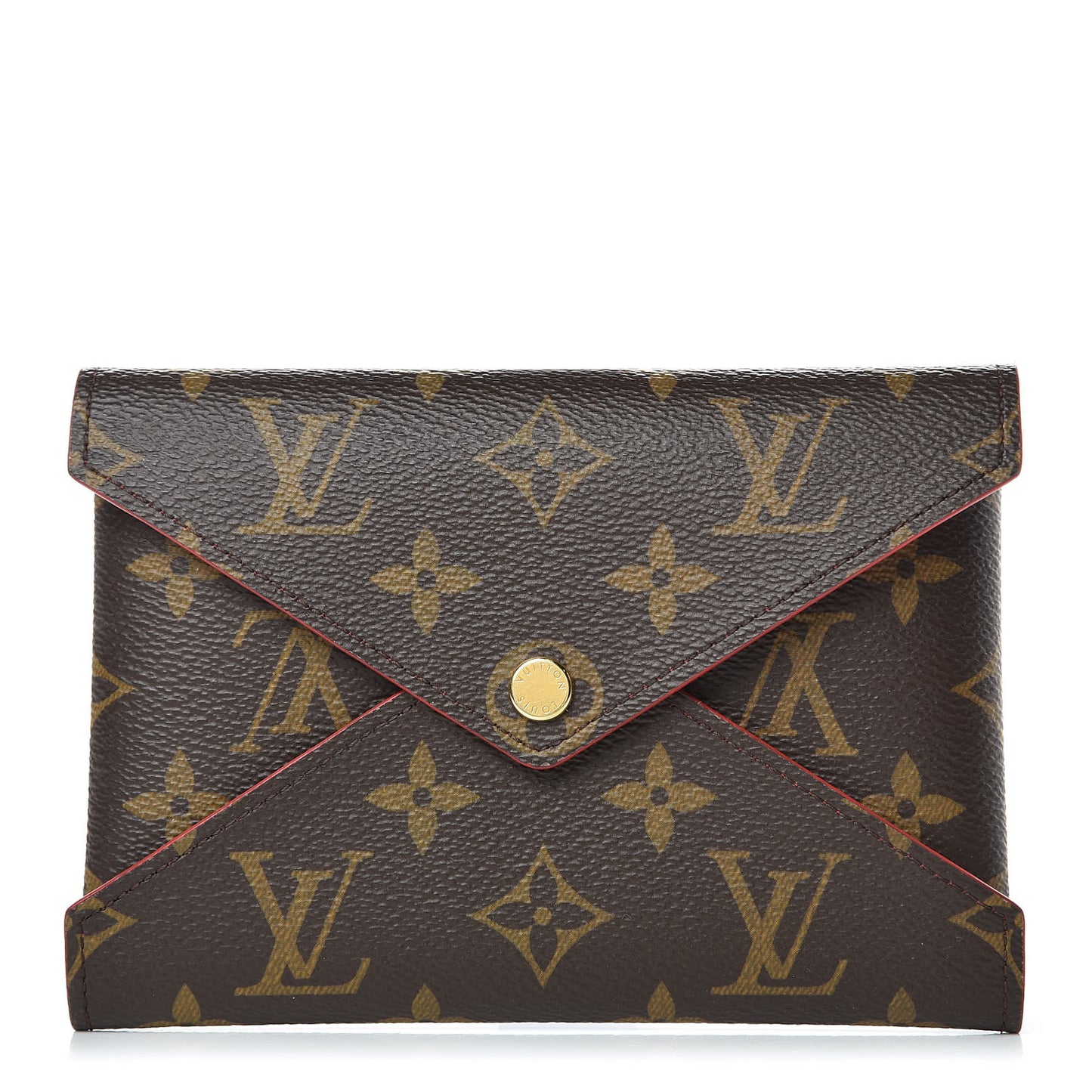 Monogram Medium Kirigami Pochette Insert Coquelicot
