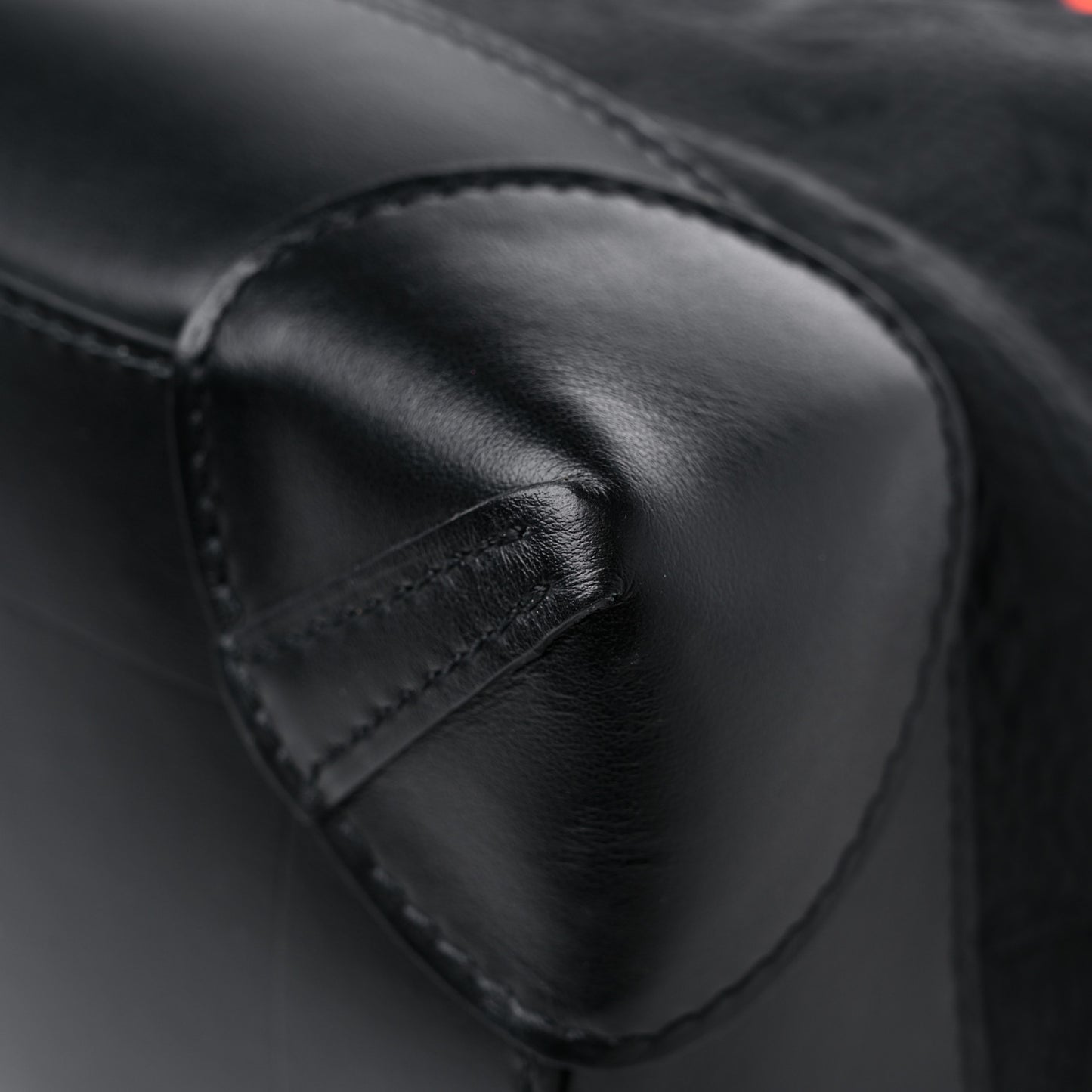 Taurillon Monogram Steamer PM Black