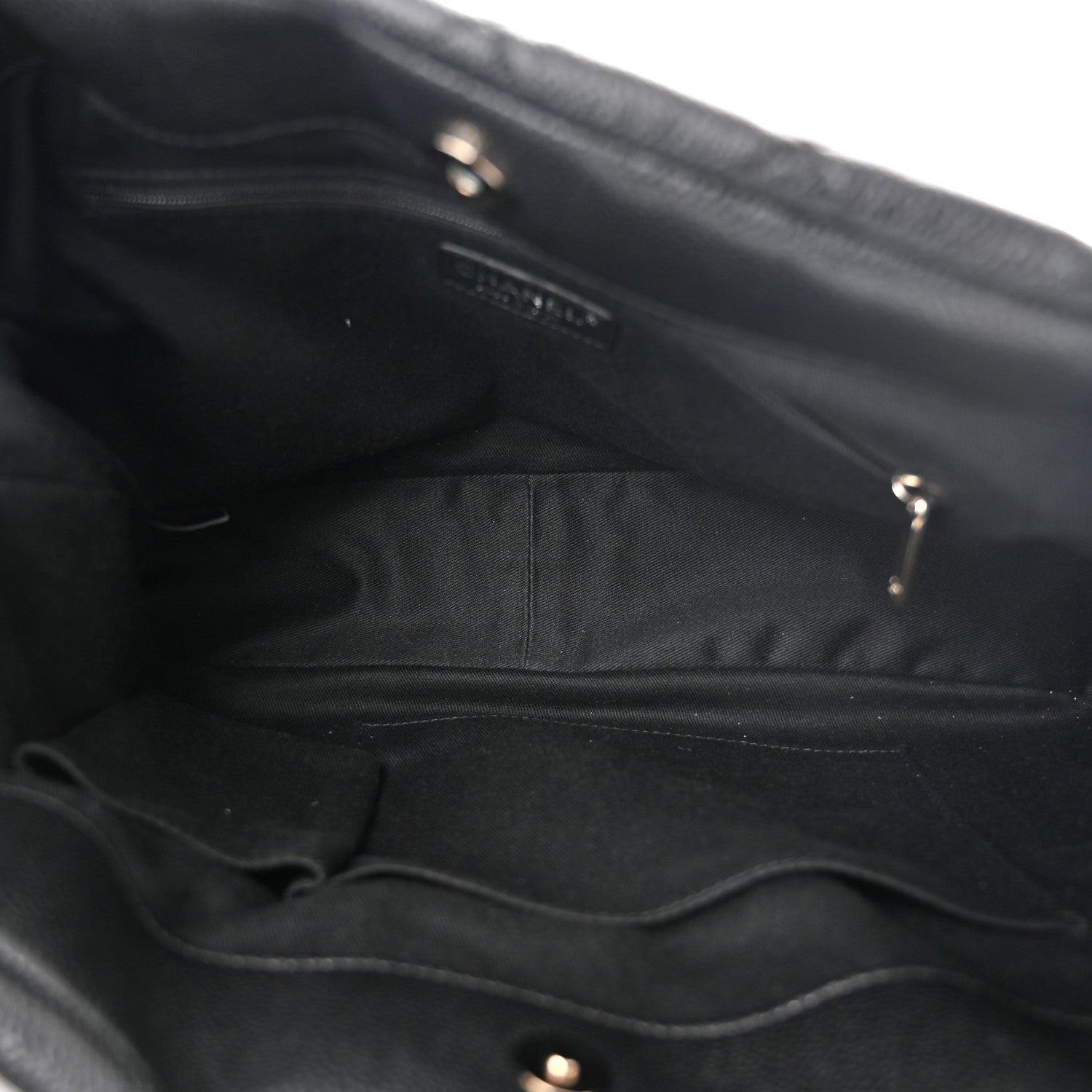 Chanel Quilted Grand Shopping Tote GST Black 15 of 21