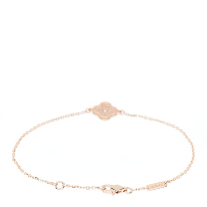 Van Cleef & Arpels 18K Rose Gold Sweet Alhambra Bracelet 2 of 4