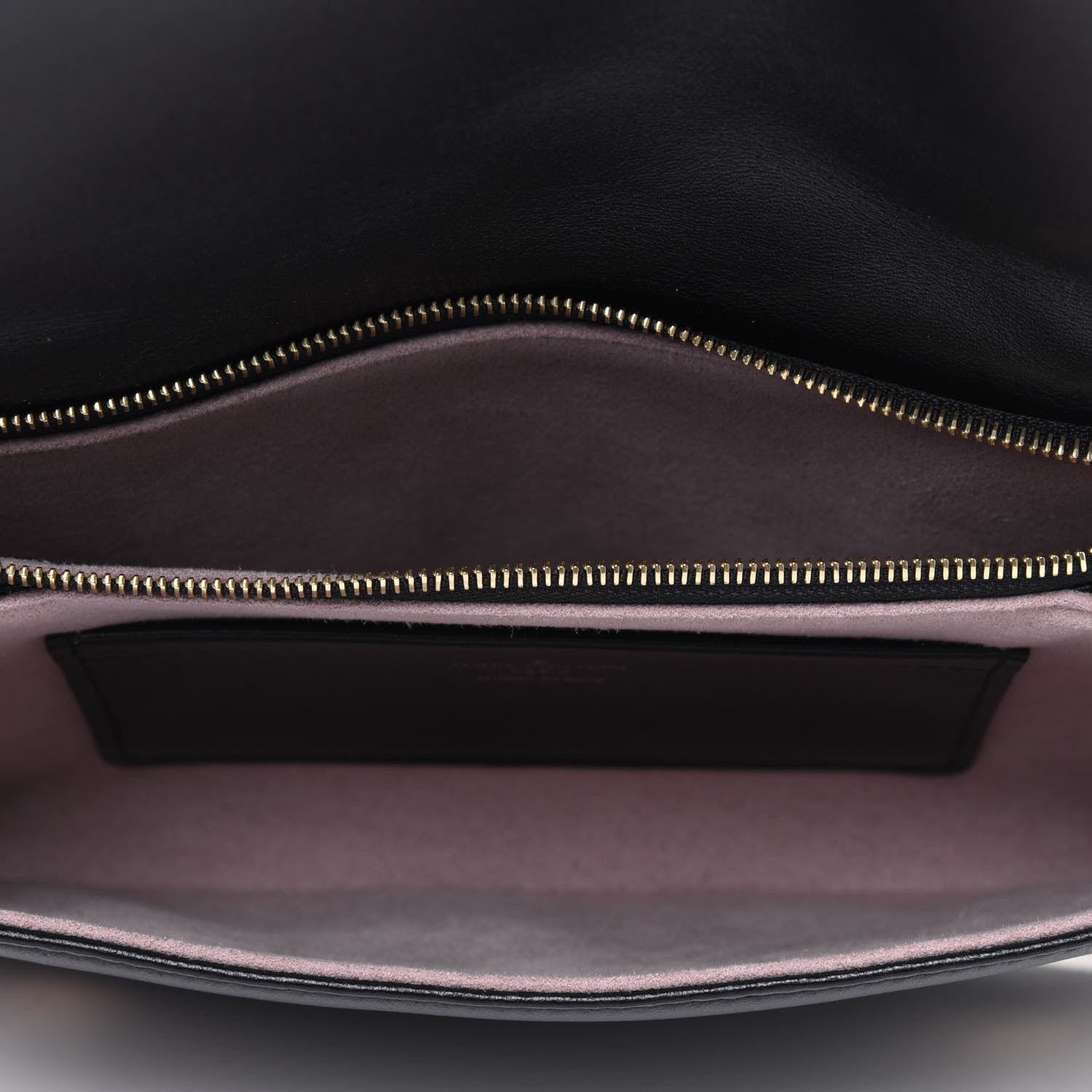 Louis Vuitton Lambskin Embossed Monogram Pochette Coussin Black 5 of 9