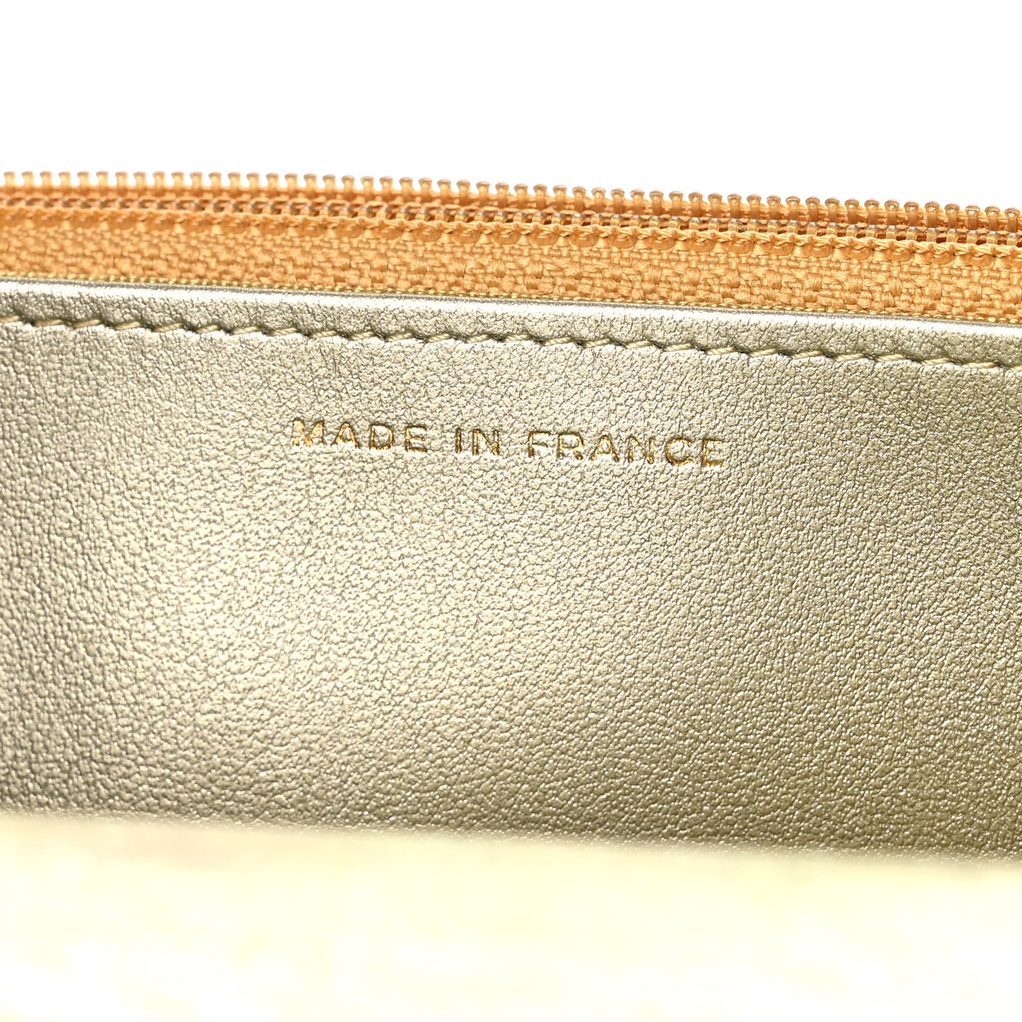 Metallic Goatskin Quilted 2.55 Reissue Wallet on Chain WOC Multicolor