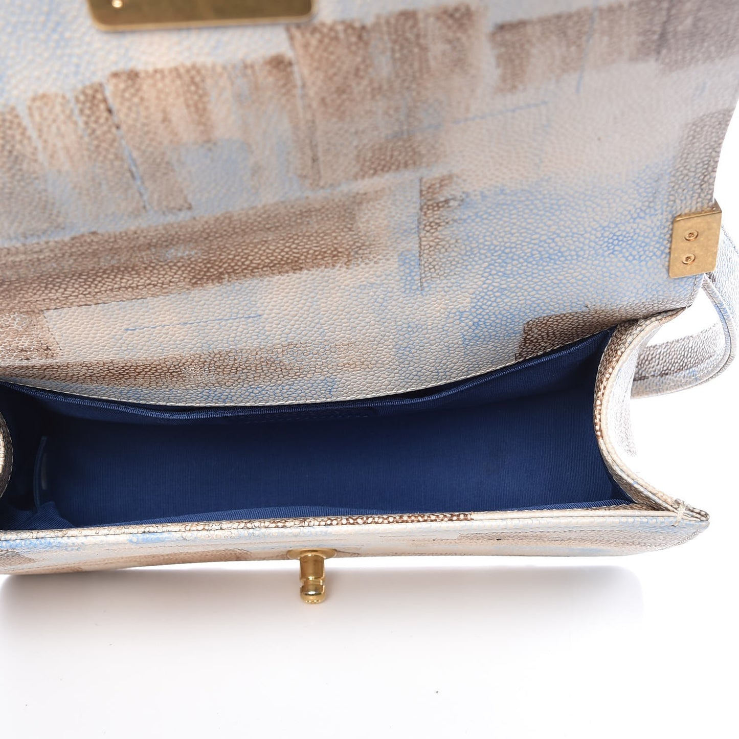 Painted Caviar Medium Boy In Cuba Flap Multicolor