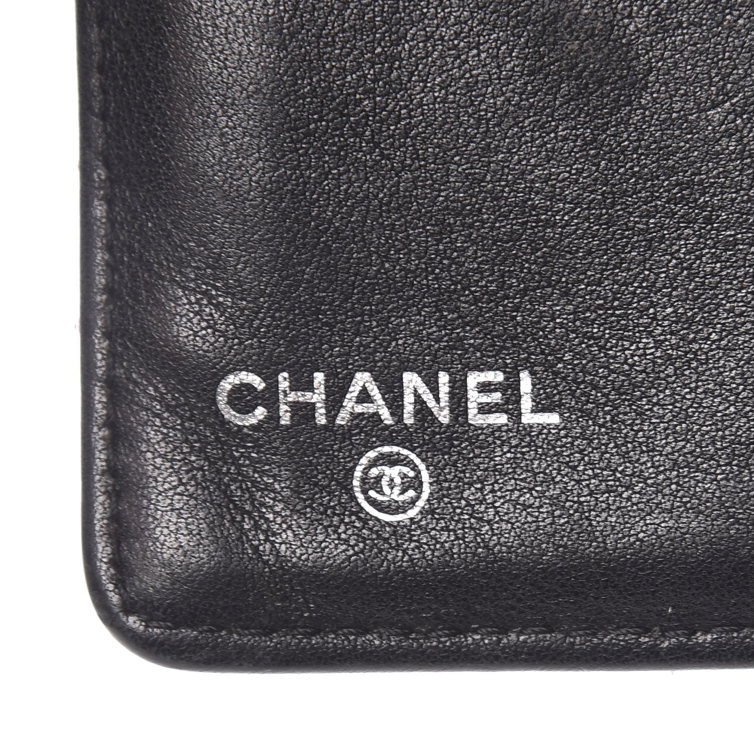 Chanel Patent Quilted Yen Wallet Black 8 of 13