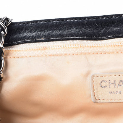 Chanel Lambskin East West Accordion Flap Black 7 of 23