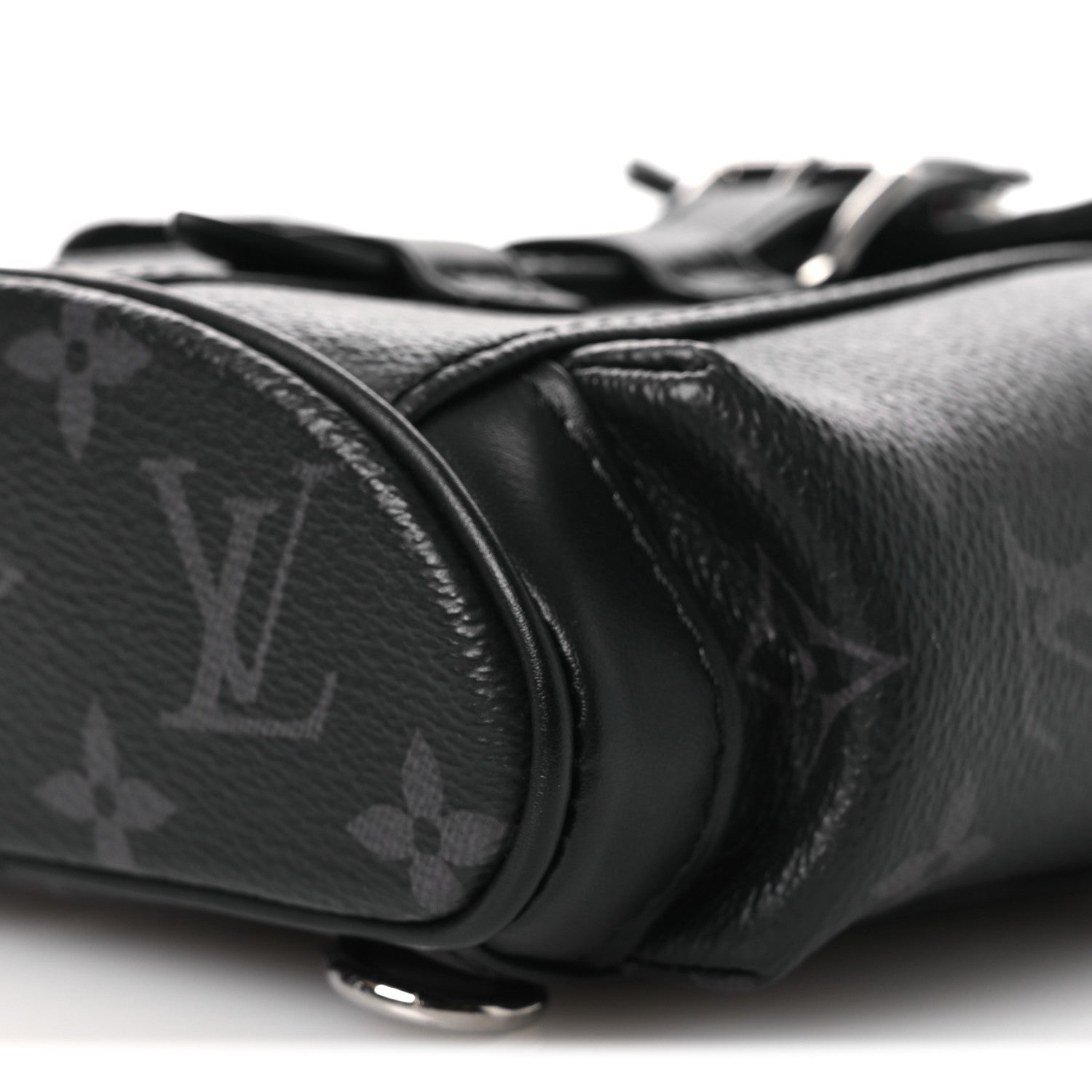 Louis Vuitton Monogram Eclipse Nano Christopher Backpack Black 9 of 11
