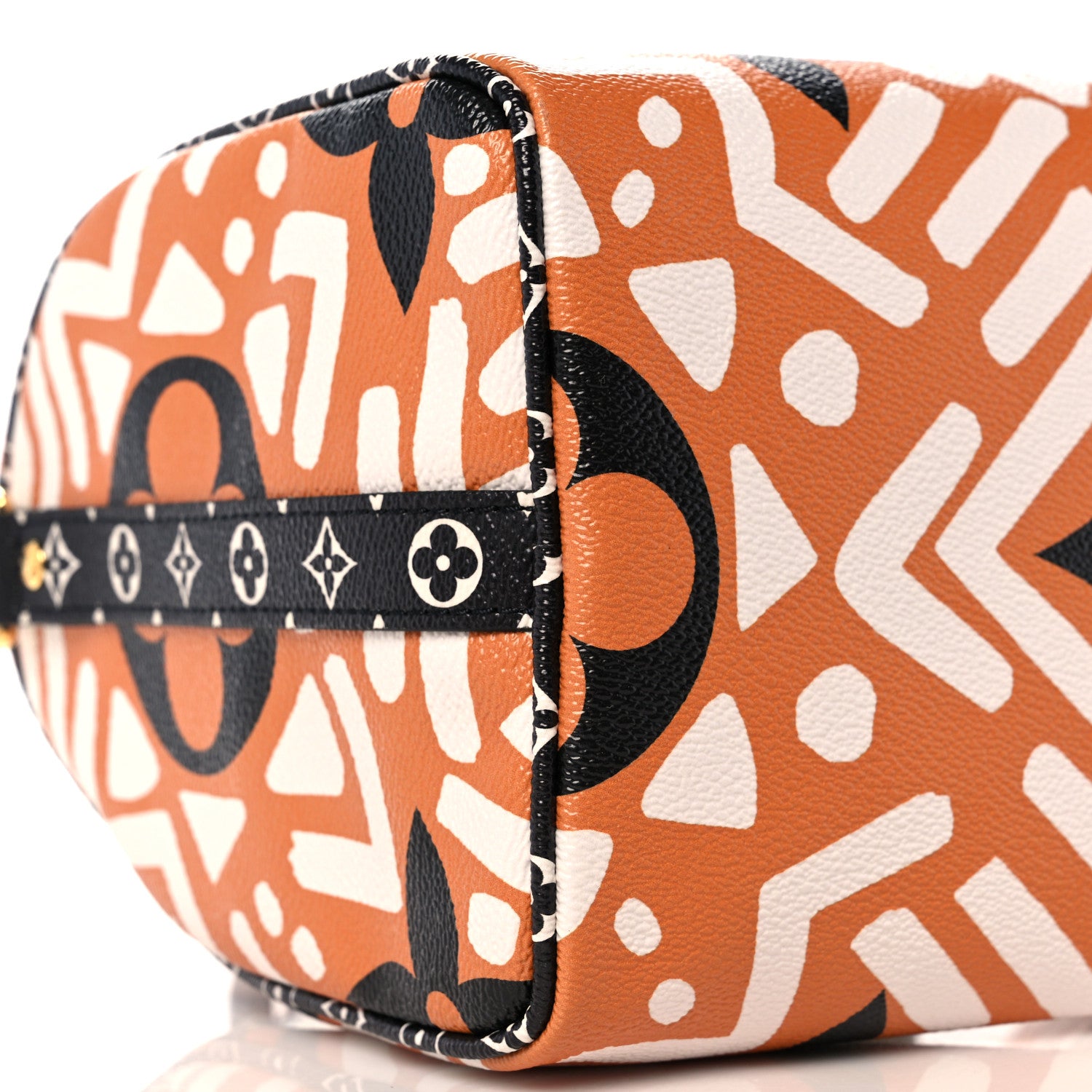 Louis Vuitton Monogram Giant Crafty Speedy Bandouliere 25 Creme Caramel 8 of 10
