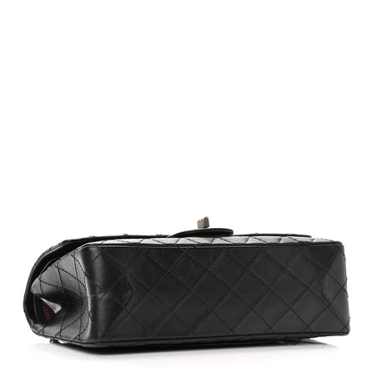 Chanel Aged Calfskin Quilted 2.55 Reissue 225 Flap Black 4 of 10