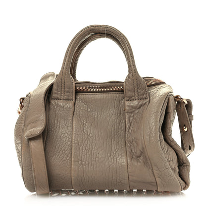 Alexander Wang Pebbled Lambskin Rockie Latte Rose Gold Hardware 1 of 14
