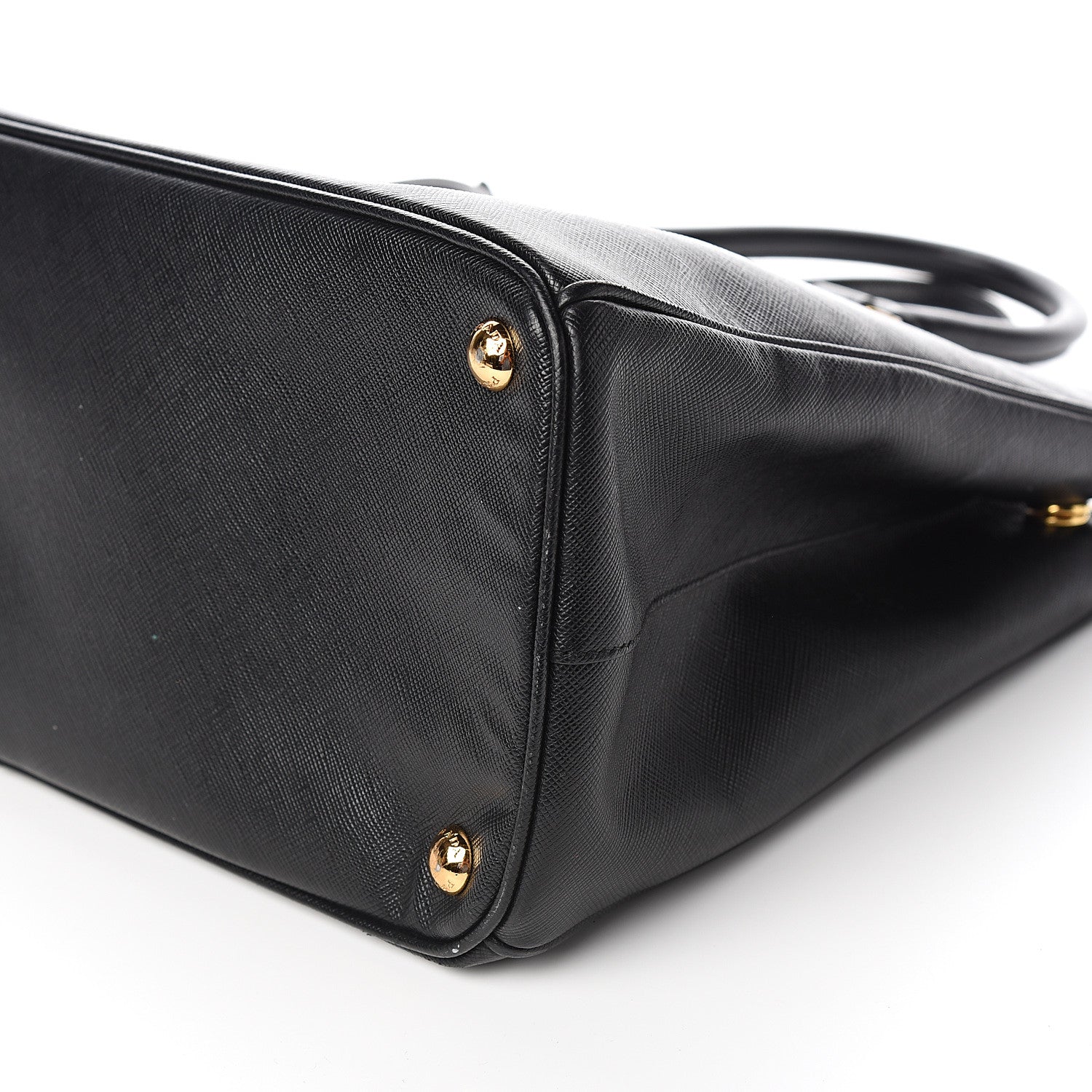 Prada Saffiano Medium Galleria Double Zip Tote Black 8 of 9