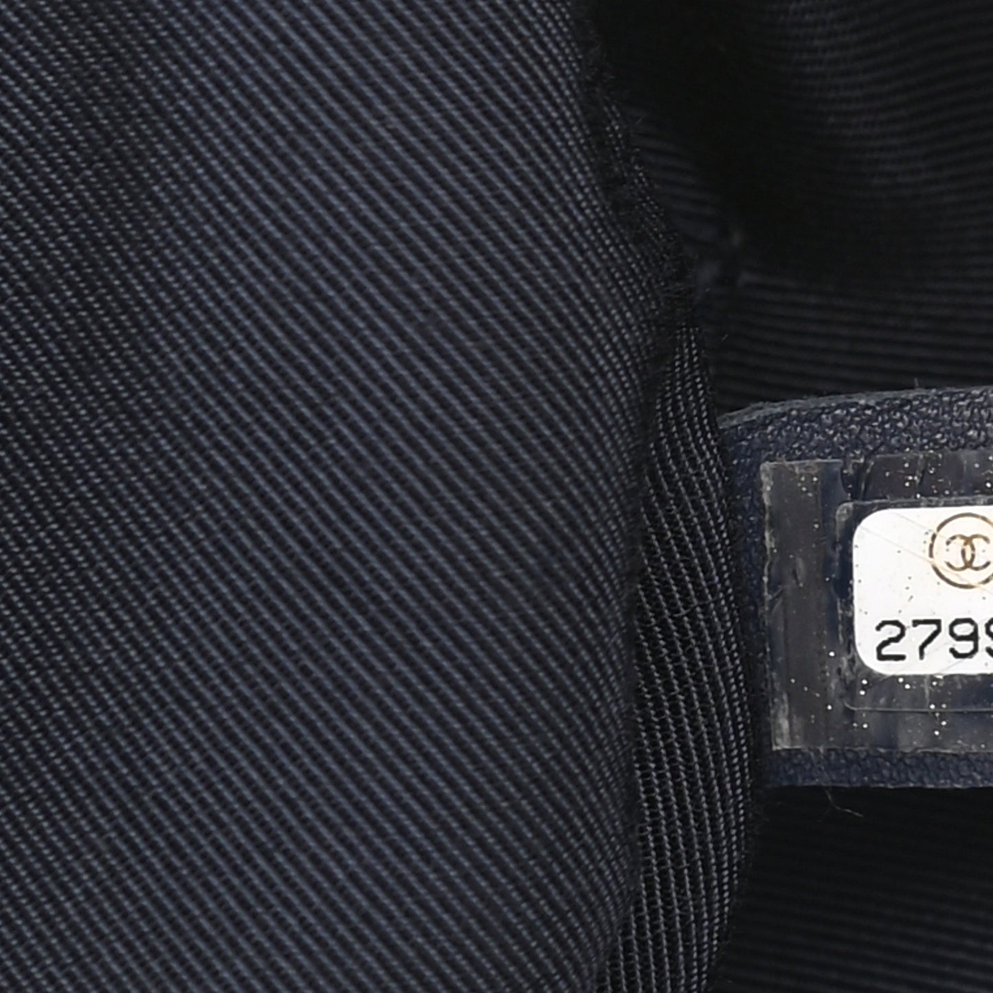 Tweed Front Pocket Backpack Navy