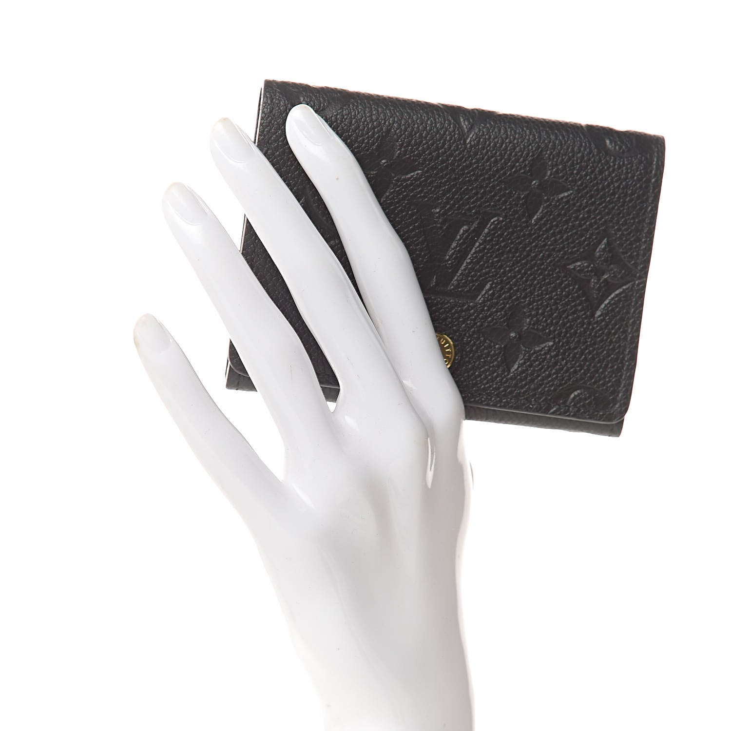 Louis Vuitton Empreinte Business Card Holder Black 2 of 6