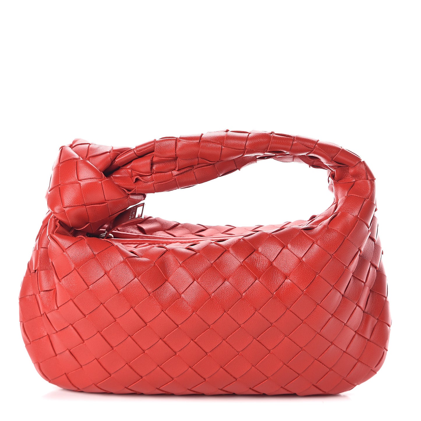 Nappa Intrecciato Mini Jodie Red