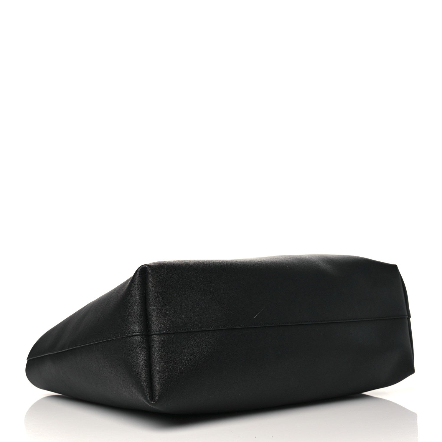 Saint Laurent Calfskin Large Shopping Tote Black 4 of 7