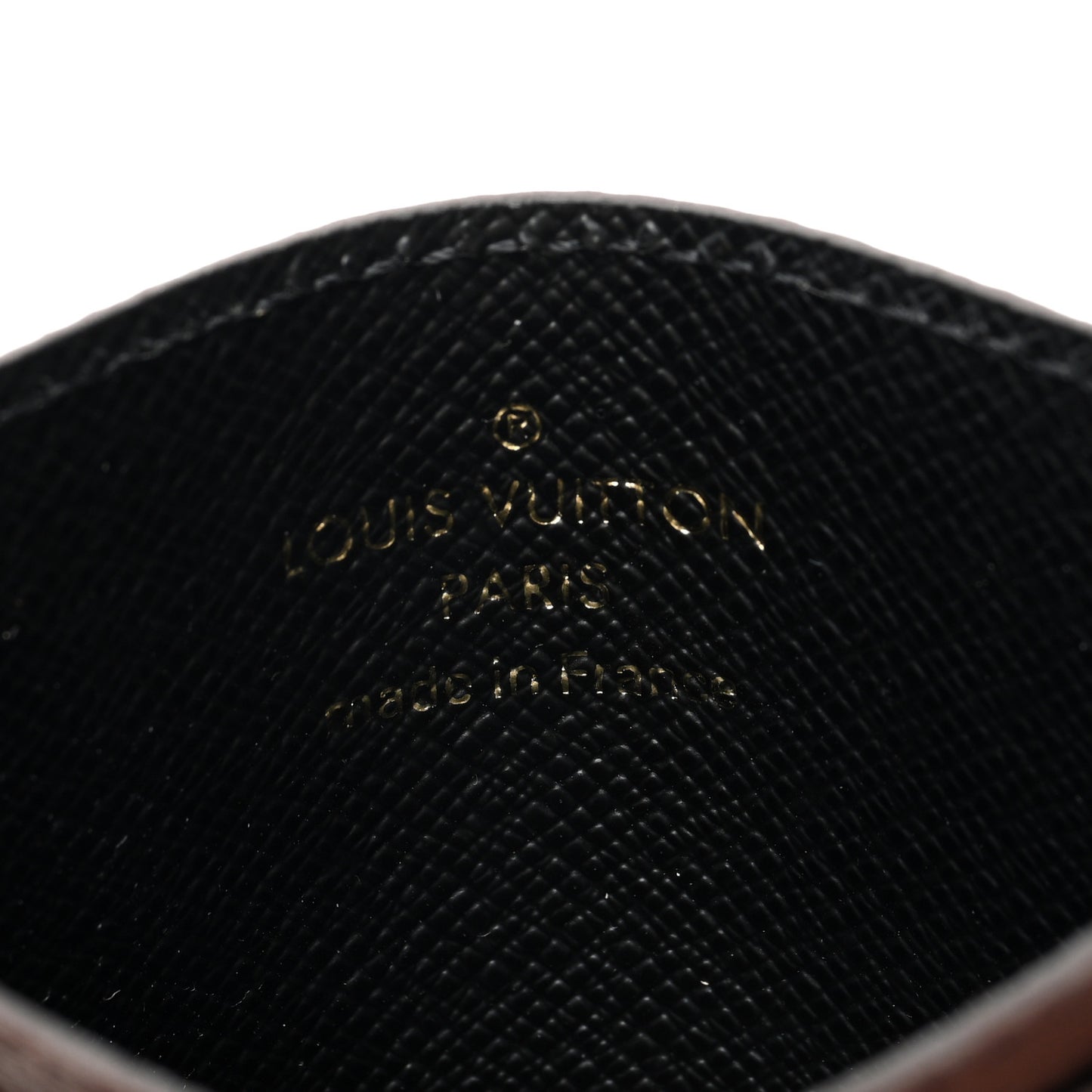 Reverse Monogram Card Holder