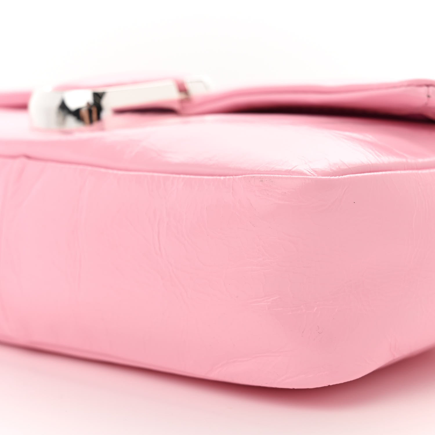 Marc Jacobs Shiny Crinkled Calfskin Mini J Pillow Bag Pink 11 of 11
