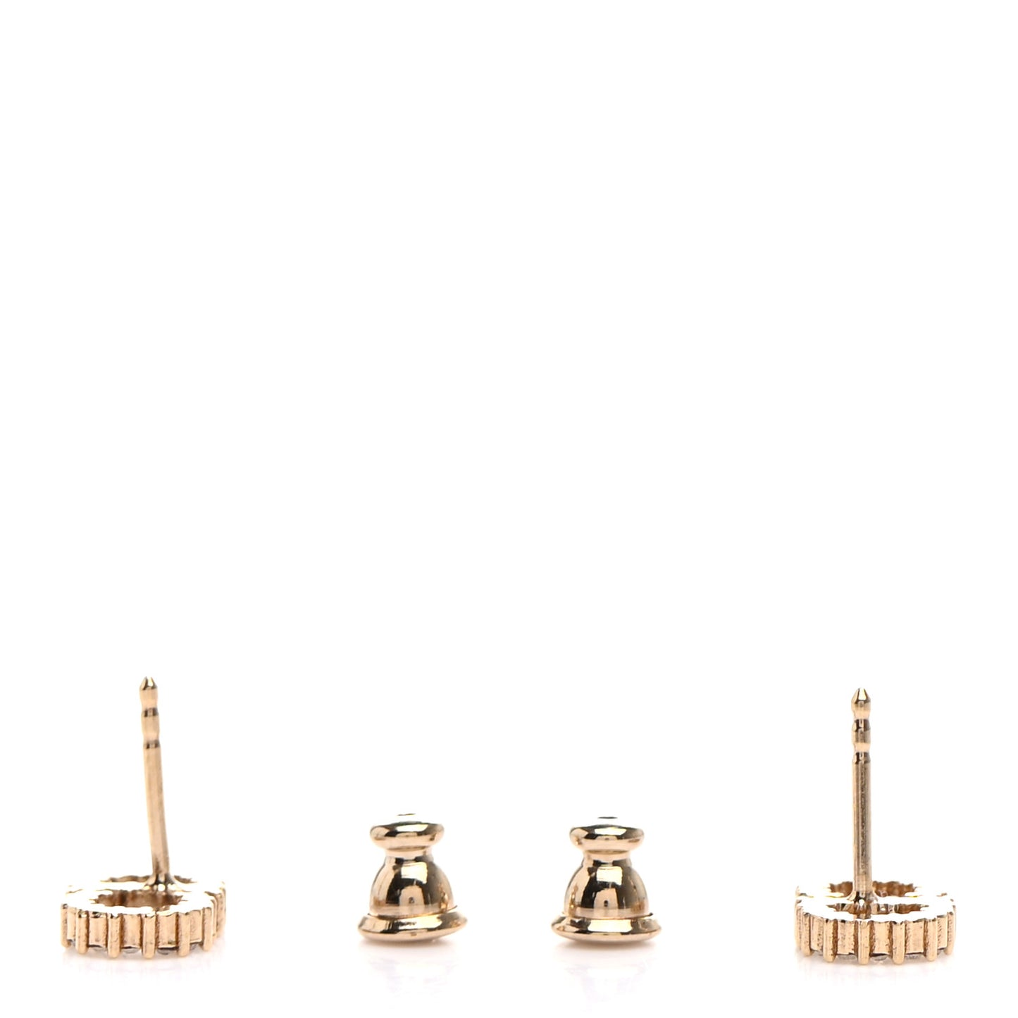 Crystal Clair D Lune Earrings Gold