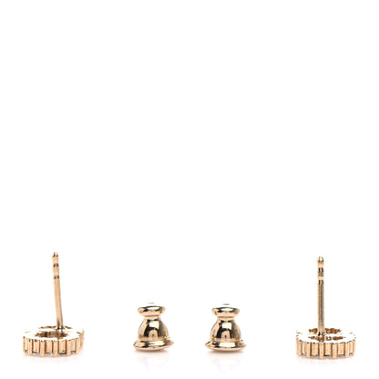 Christian Dior Crystal Clair D Lune Earrings Gold 3 of 3