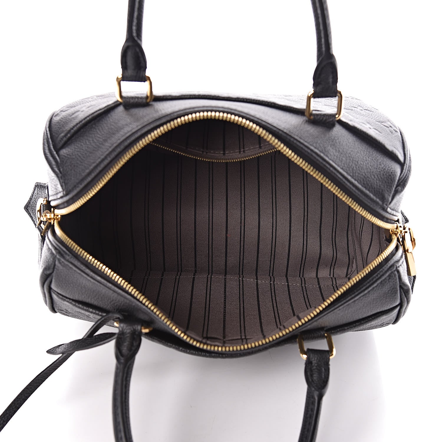 Louis Vuitton Empreinte Speedy Bandouliere 25 NM Black 5 of 11