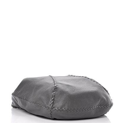 Bottega Veneta Cervo Deerskin Large Hobo Light Grey 4 of 10